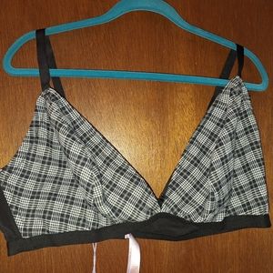 Savage X Remix Plaid Bralette